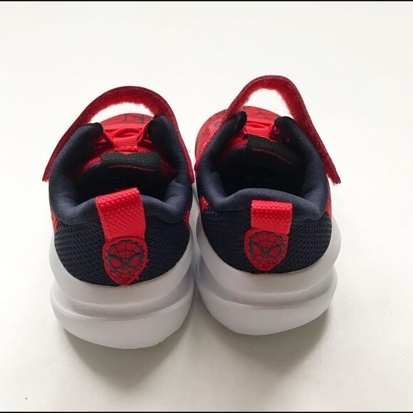 Adidas X Marvel NWOT Spider-Man fortarun  sneakers size 5 - Picture 7 of 8